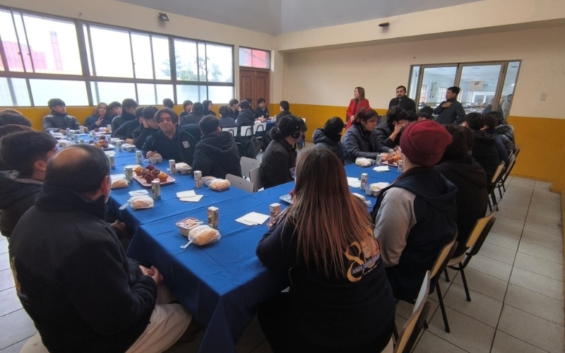 Cursos destacados por su solidaridad fueron premiados con desayuno en el marco de la Cuaresma 2025