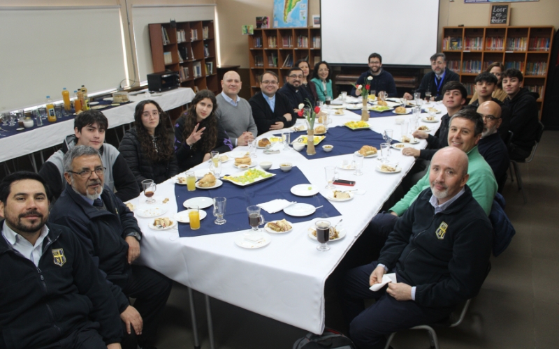 Presencia Salesiana Zona Sur conmemoró el 8° Aniversario Sacerdotal del P. Osvaldo Valenzuela SDB