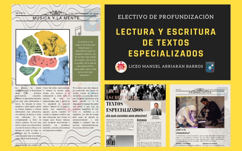 Estudiantes de III y IV Medio lanzan revista especializada que fomenta habilidades de lectura y escritura