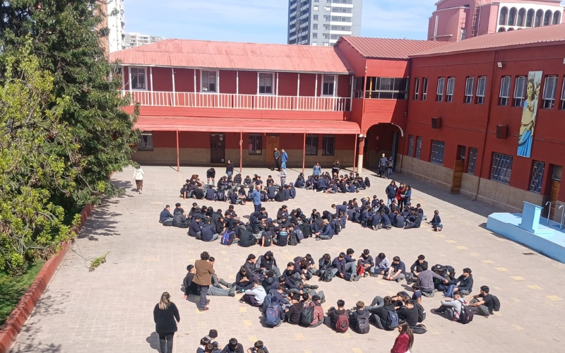 Simulacro de evacuación puso a prueba los protocolos de emergencia institucionales