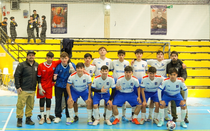 El Liceo Manuel Arriarán Barros vivió la experiencia del Nacional Salesiano de Futsal
